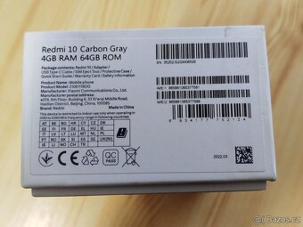 Prodám redmi 10 - 3