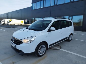 DACIA LODGY 1.6i, 2013, 1.majitel , koupeno ČR - 3