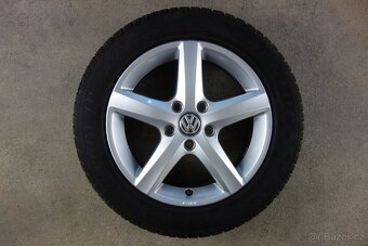 VW Touran, Golf 7, Jetta, alu Aspen 5x112 205/55/16 zimní - 3