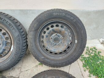 15'' disky 5x112 se zimními 195/65 s pneu 8,7 mm - 3