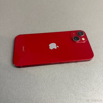 iPhone 13 128GB červený, 100% baterie, 12 měsíců záruka - 3