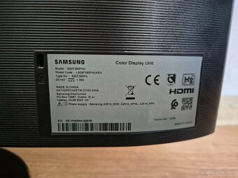 monitor Samsung model: S22F350FHU - 3