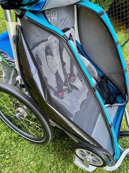 Chariot CX2 vč. setu pro kolo a běh/brusle - 3