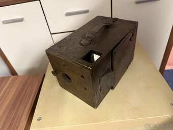 Vzácný historický fotoaparát - Dr. Krügener (nálezový stav) - 3