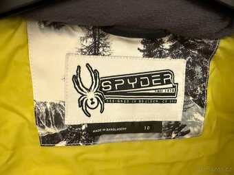 Dětský lyžařský komplet SPYDER – kalhoty + bunda, vel. 8–10 - 3