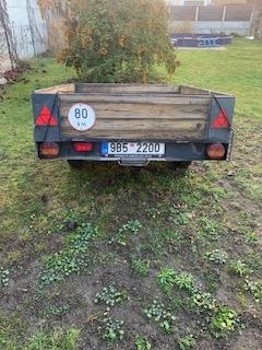 Přívěsný vozík domácí výroby - 3