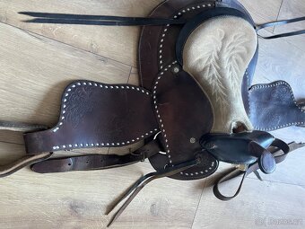 Westernové dětské sedlo - 3