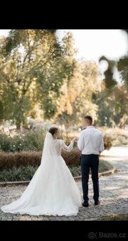 Prodám svatební šaty manželský - 3