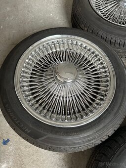 Drátěná pletená kola 4x100 r15 - 3