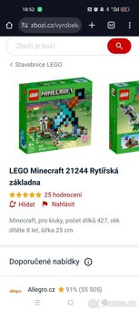 Lego Minecraft mix setů - 3