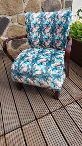 Křeslo Halabala po renovaci - 3