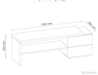 TV stolek JYSK ABTERP - 3