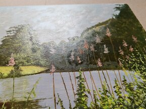 Ručně malovaný obraz bez rámu - 3