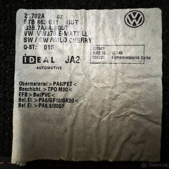 Textilni koberce VW Touran 5t1 (2015+) - 3