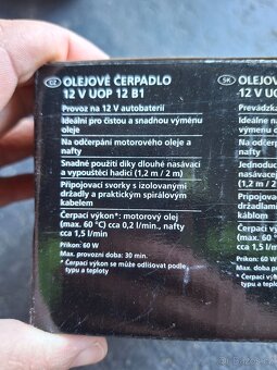 Olejové čerpadlo (pumpa) Ultimate - 3