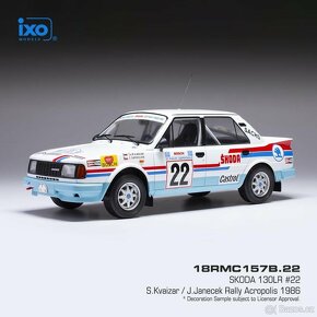 Modely Škoda Rallye 130 a Felicia Kit Car 1:18 IXO - 3