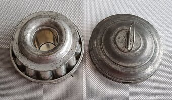 Starožitná forma na pudink - bábovku - 3