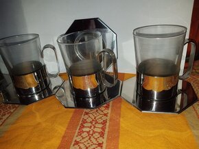 Zepter sada hrnků s talířky 5 ks + jeden talířek - 3