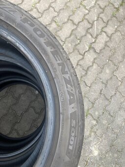 Sada letních pneu Bridgestone 225/45/17, cca 4mm - 3