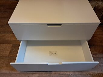 Ikea komoda Nordli 2 zásuvky - 3