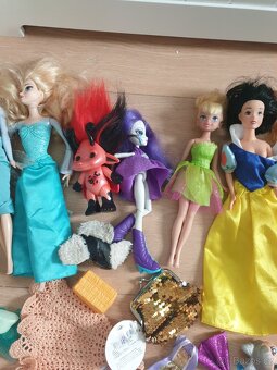 Panenky Barbie my little pony lol suprice disney a doplňky - 3