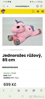 Plyšový JEDNOROŽEC - 3