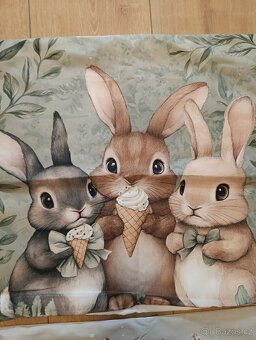 Velikonoční potah na polštář 45x45cm - 3