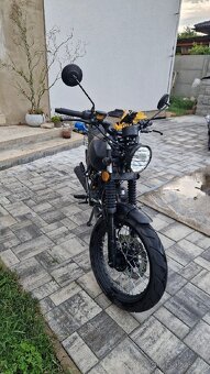 Prodám Fosti Cafe Racer 50ccm - 2024, jako nová, jen 2500 km - 3