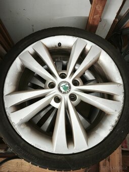 Originál ALU kola Octavia 2 rs Neptune r18 - 3