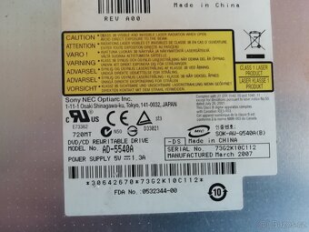 5 krát dvd mechaniky notebook - 3