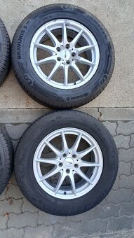 Prodám Alu kola Mercedes 7,5Jx17 H2 ET53 pneu 235/65 R17 Xl - 3