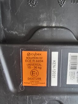 Detska autosedacka cybex solution 2 15-36kg - 3