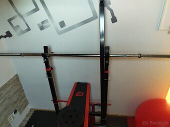 Bench press + další vybavení - 3