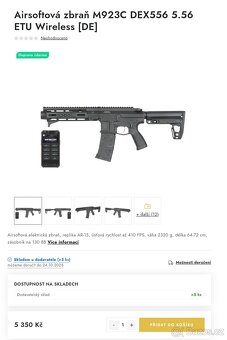 M923C DEX556 5.56 ETU Wireless [DE] - nová - 3