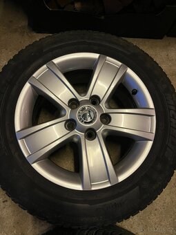 195/65 R15 zimní pneu, alu kola Škoda - 3