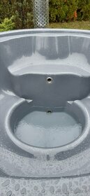 Prodám koupací sud ,finskavana. sklolaminatova vložka 180 cm - 3