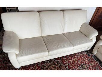 Moderní kožená sedací souprava 3+2,3338 - 3