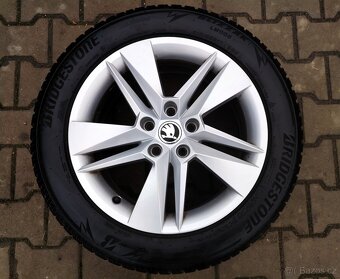 Alu kola originál Škoda Superb III 5x112 R17 Markab - 3