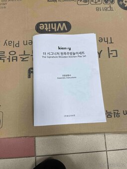 DĚTSKÁ DŘEVĚNÁ KUCHYŇKA- NOVÁ - 3