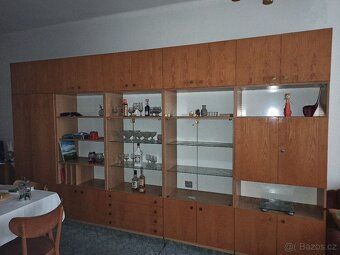 Retro obývací stěna + možnost dalšího nábytku - 3