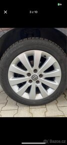 alu sada Opel, rozteč 5x115, pneu 225/50/17”XL - 3