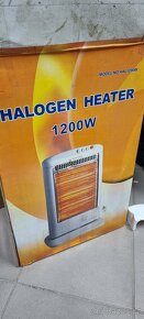 Halogenové topné těleso 1200W (jako nové) - 3
