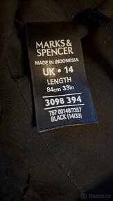 Romantická černá sukně Marks & Spencer L/XL - 3