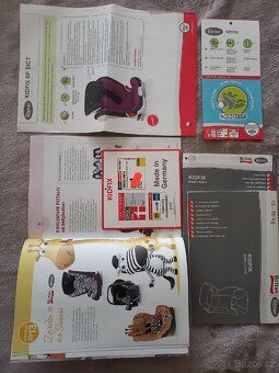 Rőmer Kidfix Isofix motiv Zebra 15-36kg/4-12let - 3