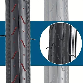 NOVÉ 2x Plášť pneumatika na kolo 700x23C - 3