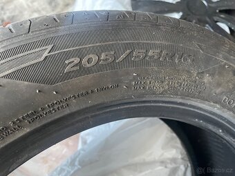 2 kusy Letní Hankook 205/55 r16 6mm - 3
