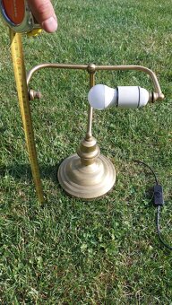 Stolní "bankéřská" lampa - 3