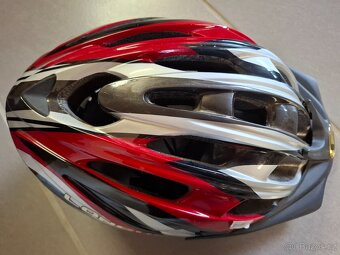 -NOVÁ- Cyklo helma na kolo Longus vel. S/M 55 – 57 cm, s-č - 3