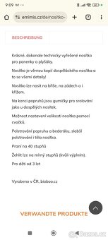 Nosítko pro panenky - 3