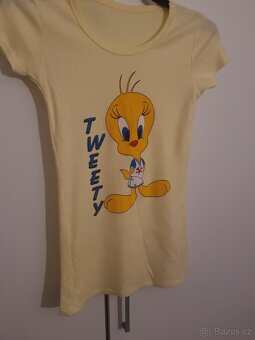 Nové tričko se vzorem Tweety - 3